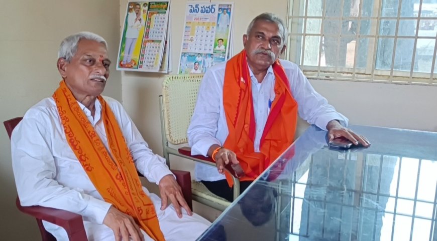అలివేటి మండపానికి శంకుస్థాపన చేసిన ఎమ్మెల్యే మహీధర్ రెడ్డి