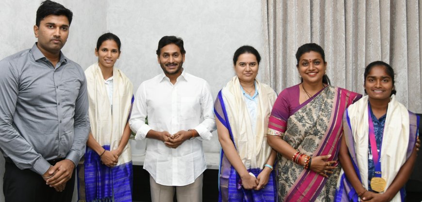 ఏషియన్ గేమ్స్ విజేతలను ప్రశంసించిన సీఎం జగన్