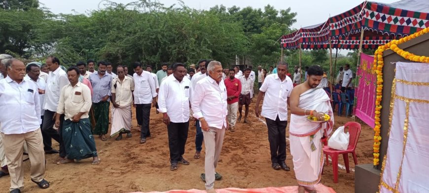 గుడ్లూరు మండలం చిన్న లాటిరిపి నుంచి చిన్న పవని వరకు నూతన గ్రావెల్ రోడ్డును ప్రారంభించిన ఎమ్మెల్యే