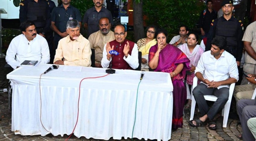 రాష్ట్రానికి అండగా ఉంటాం కేంద్రమంత్రి శివరాజ్ సింగ్ చౌహన్