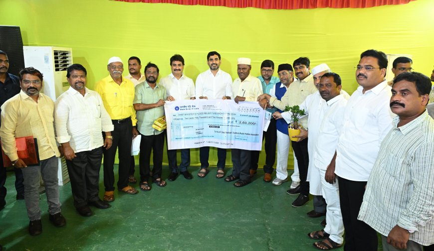 విజయవాడ వరద బాధితులకు భారీగా విరాళాలు