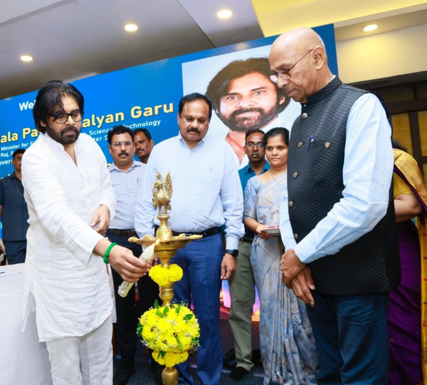 పర్యావరణ హితం అనేది పరిశ్రమల బాధ్యత కావాలి- ఉప ముఖ్యమంత్రి పవన్ కళ్యాణ్