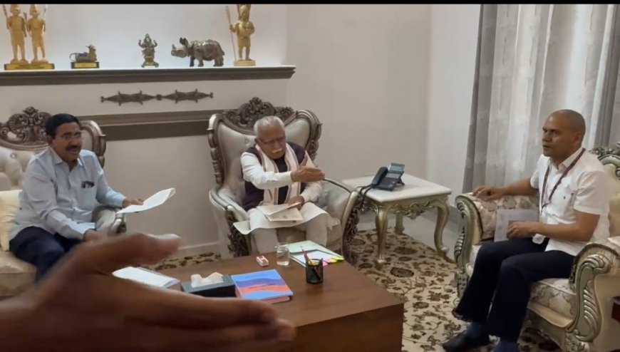 కేంద్ర పట్టణ అభివృద్ధి శాఖ మంత్రితో ఏపీ మున్సిపల్ శాఖ మంత్రి నారాయణ భేటీ