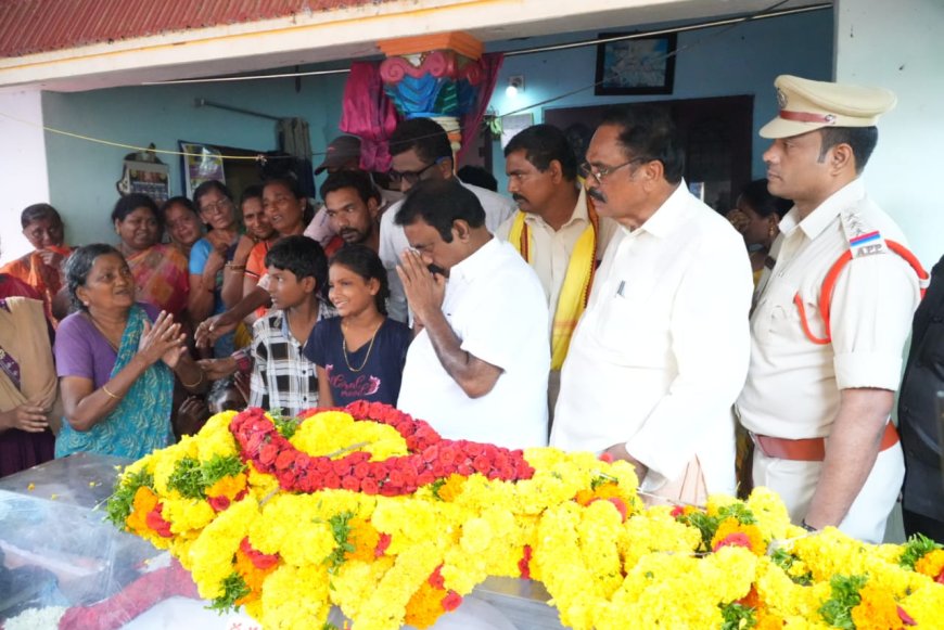 కావలి నియోజకవర్గం సిరిపురం లో విషాదం