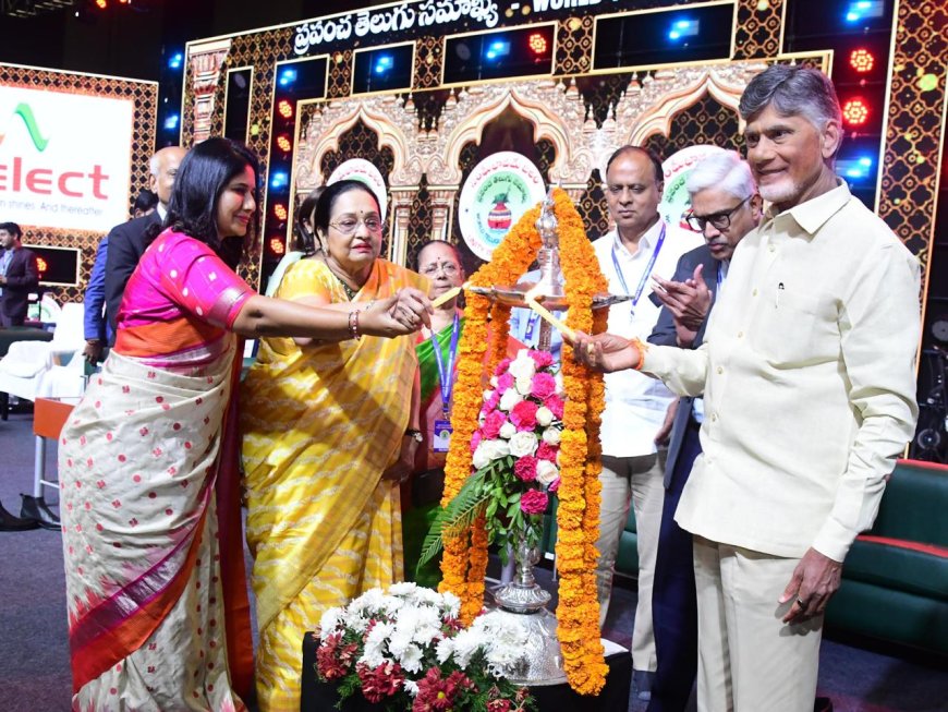 ప్రపంచ తెలుగు సమైక్య 12 వ దైవార్షిక సమావేశాలు అట్టహాసంగా ప్రారంభం