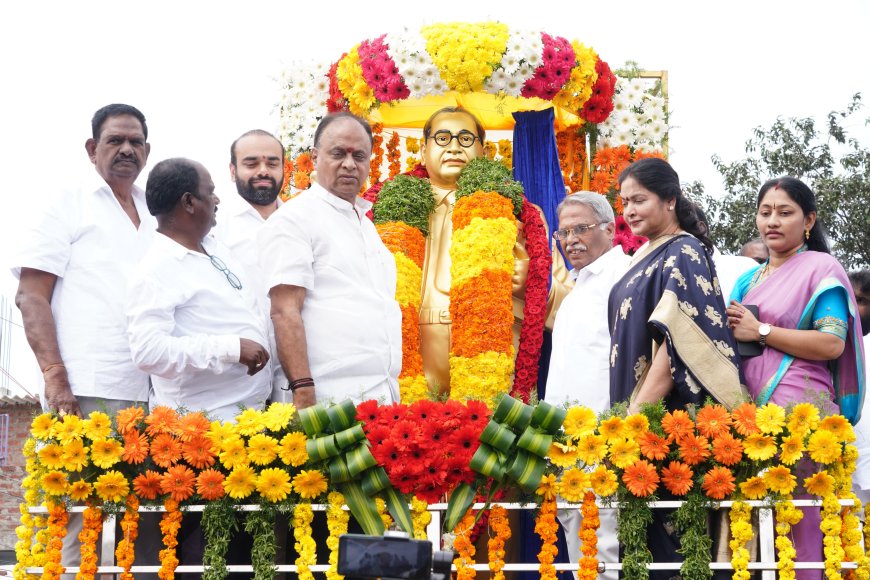 అసమానతలు లేని సమాజ స్థాపన అంబేద్కర్ లక్ష్యం