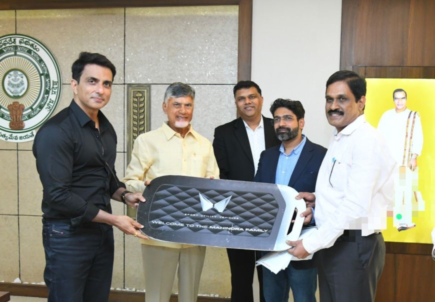 ఏపీకి అంబులెన్సులు ఇచ్చిన సూద్ చారిటీ ఫౌండేషన్