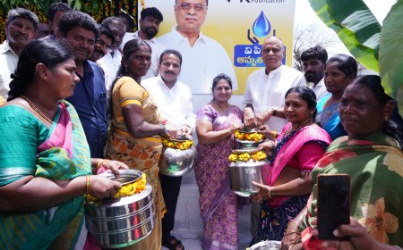 కందుకూరుకు  మరో 10 వాటర్ ప్లాంట్లు - ఎంపీ వేమిరెడ్డి