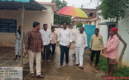 తీర ప్రాంత ప్రజలు అప్రమత్తంగా ఉండాలి  -సబ్ కలెక్టర్ హిమవంశీ