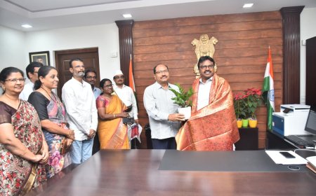 ప్రకాశం జిల్లా కలెక్టర్ రాజా బాబుకు  ప్రత్యేక అవార్డు