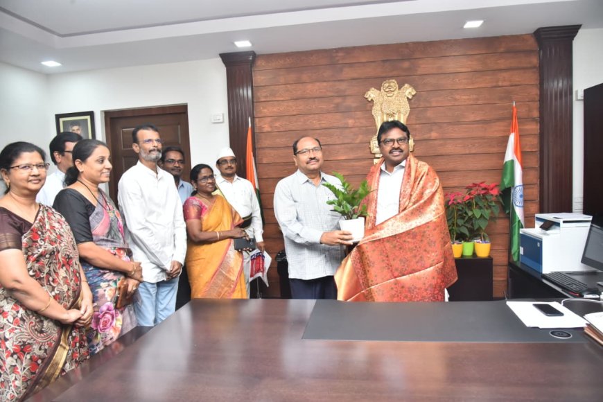 ప్రకాశం జిల్లా కలెక్టర్ రాజా బాబుకు  ప్రత్యేక అవార్డు