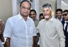 సీఎం చంద్రబాబు నాయుడు కి  ఆహ్వానం పలికిన  ఎంపీ వేమిరెడ్డి