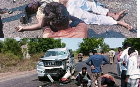 రోడ్డు ప్రమాదంలో  యువకుడు మృతి