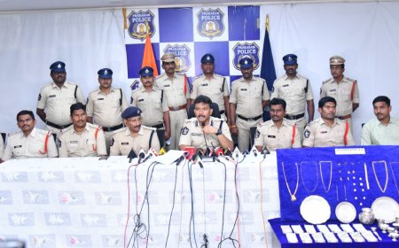చీమకుర్తి దొంగతనం కేసును ఛేదించిన ప్రకాశం జిల్లా పోలీసులు