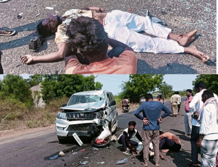 రోడ్డు ప్రమాదంలో  యువకుడు మృతి