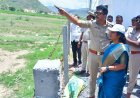 ముఖ్యమంత్రి చంద్రబాబు నాయుడు పర్యటన ఏర్పాట్లను పరిశీలించిన కలెక్టర్, ఎస్పి