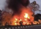 చెన్నై- మధురై మధ్య ప్రైవేటు స్లీపర్ బస్సు దగ్ధం