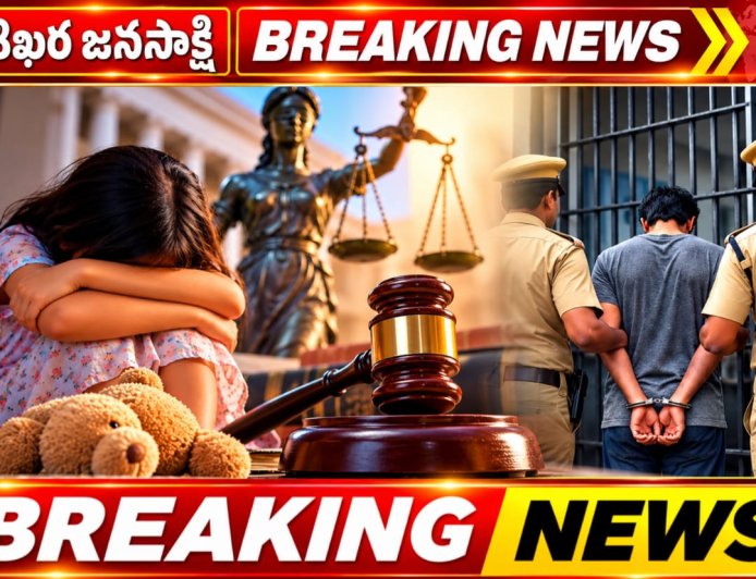 మైనర్ బాలిక అత్యాచారం కేసులో  నిందితుడికి  20 ఏళ్లు జైలు శిక్ష